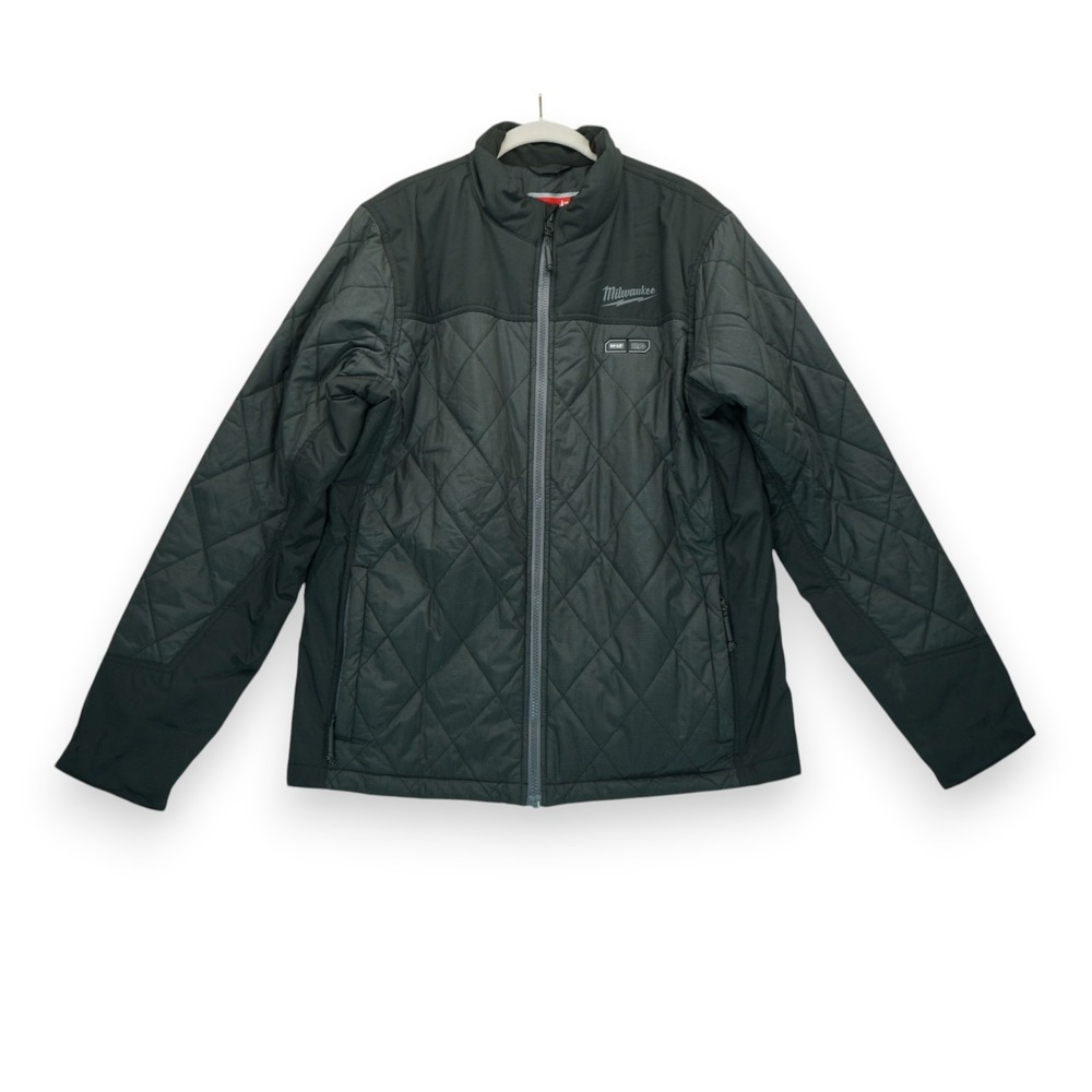 Milwaukee M12 Heated Gear Jacket Mens M Black Fleece Lined NO Battery Included - Picture 1 of 6